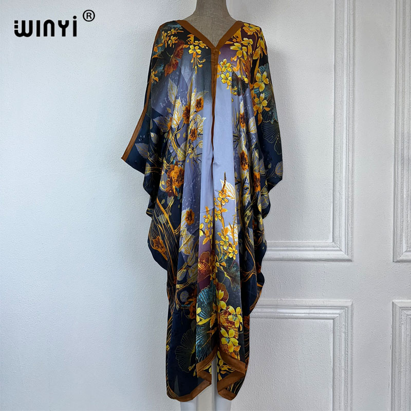 Boho Summer Beach Maxi Dress - WINYI 2023 Vestido Longo Maxi Feminino