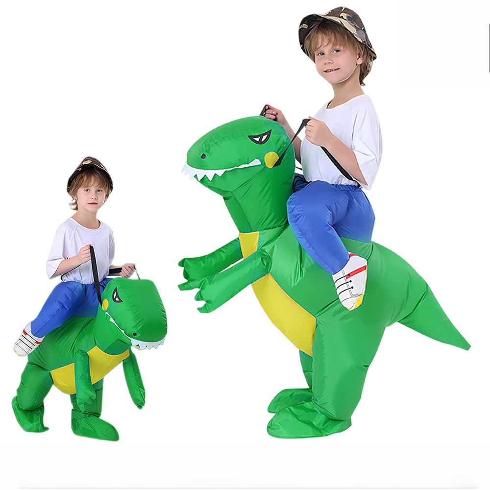 Dresses - ZOETOPKID Fantasia Inflável de Dinossauro Verde,