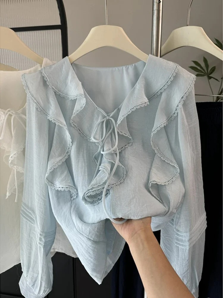 Blouses - Blusa Feminina Chique de Manga Longa