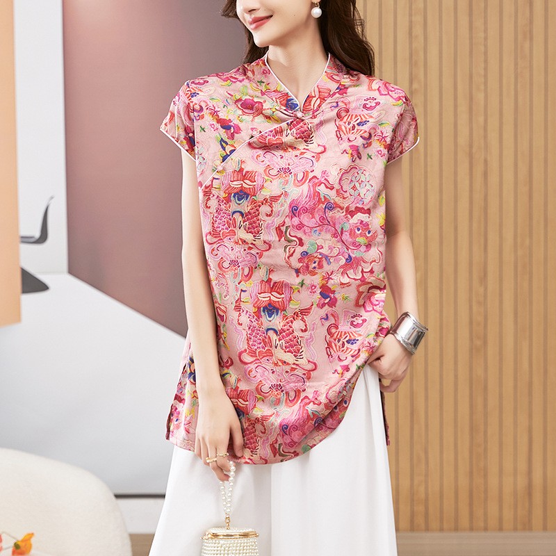 Blusa Feminina de Manga Curta  - Blouses avaliação e preço