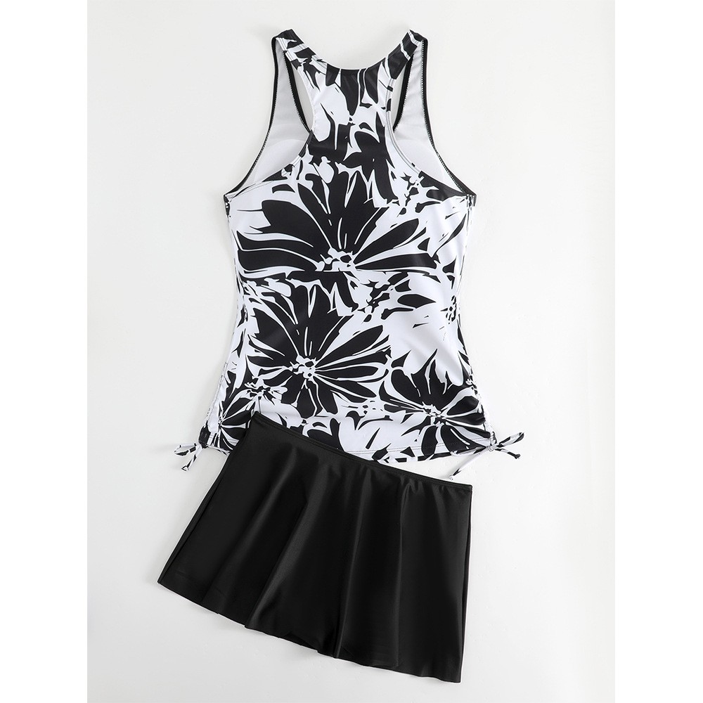 Tankini Feminino, Biquíni Sem  - Skirts avaliação e preço