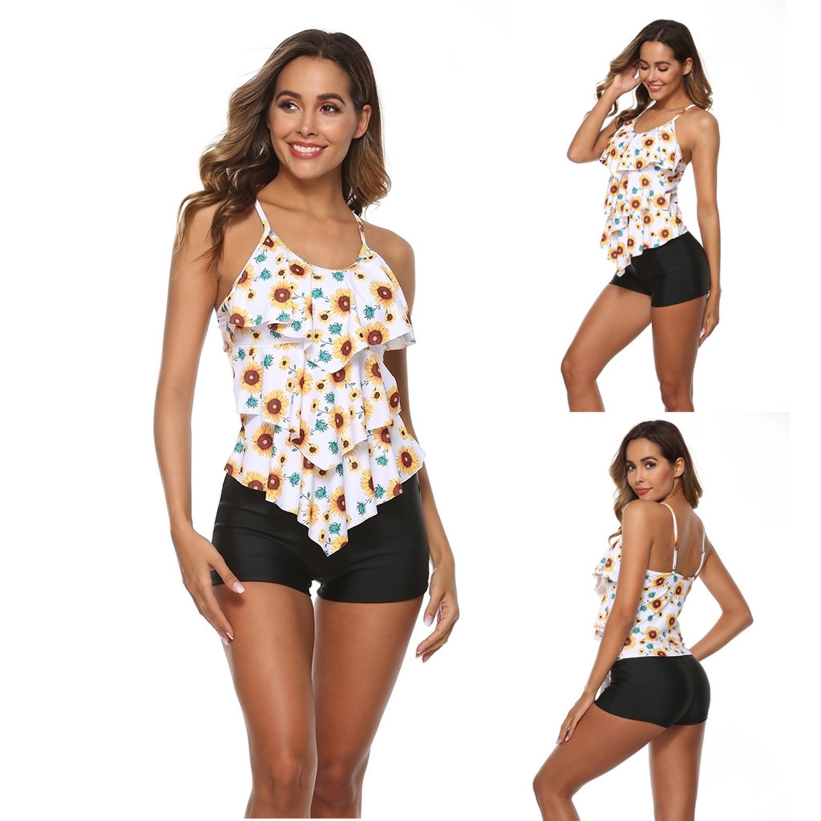 Biquíni Feminino com Estampa F - Tops avaliação e preço
