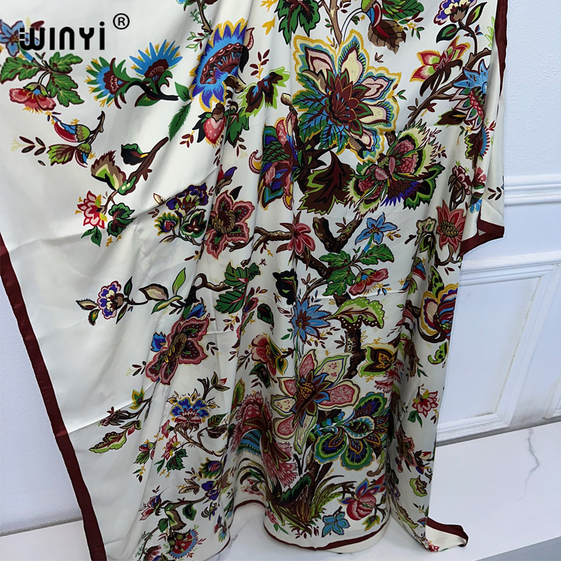 WINYI Vestuário Africano de Al - Boho Summer Beach Maxi Dress avaliação e preço