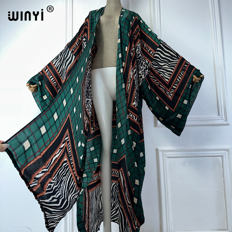 Winyi quimono sexy verão 2025  - Boho Summer Beach Maxi Dress avaliação e preço