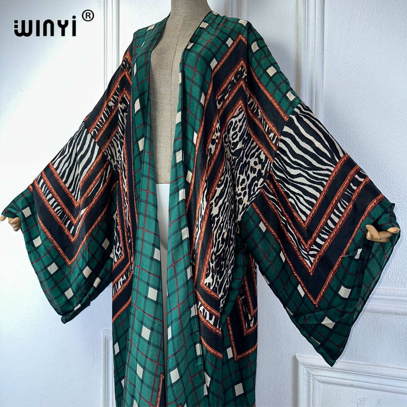 Winyi quimono sexy verão 2025  - Boho Summer Beach Maxi Dress avaliação e preço
