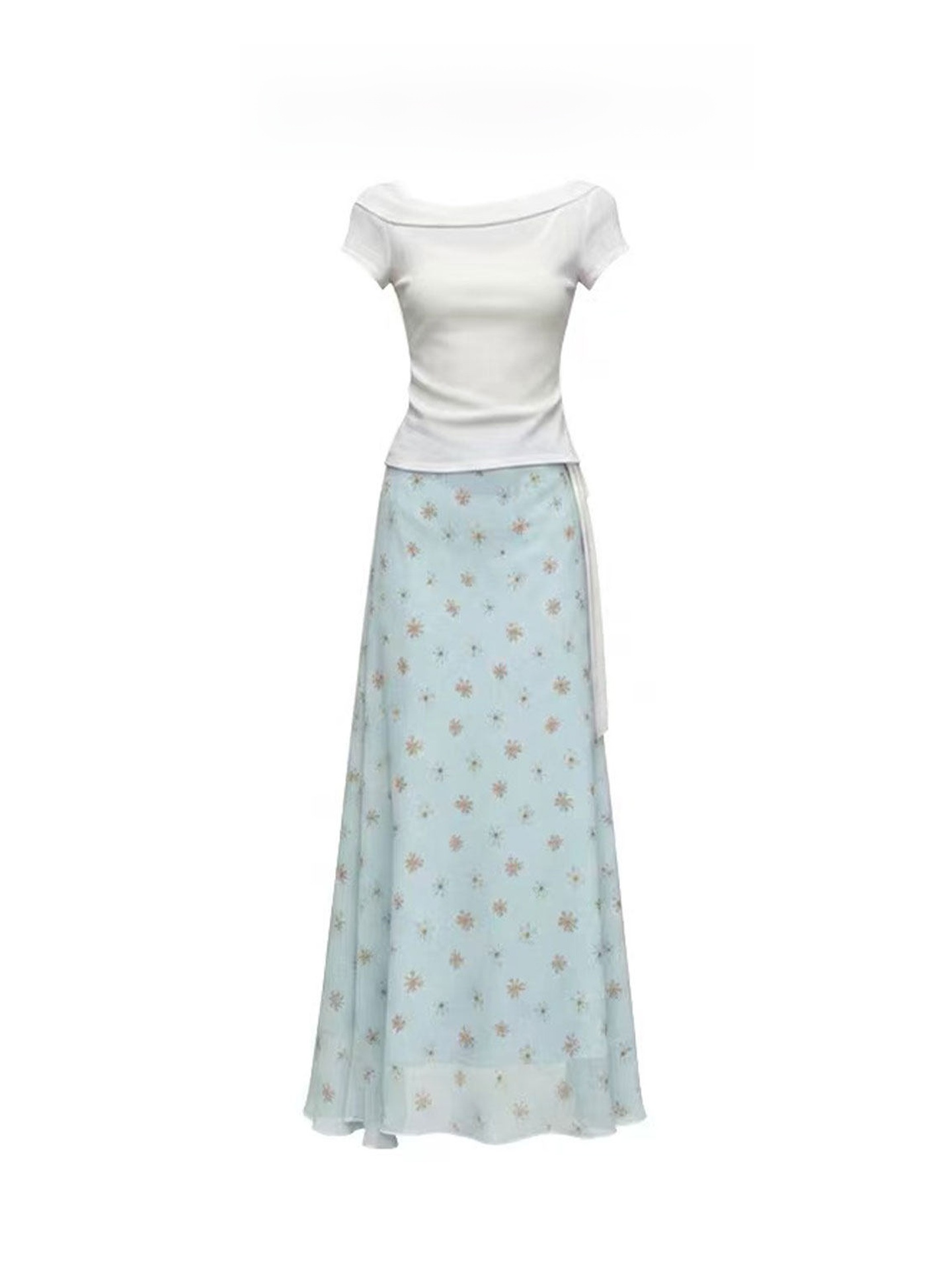 Vestido Feminino Estilo Corean - Korean Style A Line Shirt Dress avaliação e preço