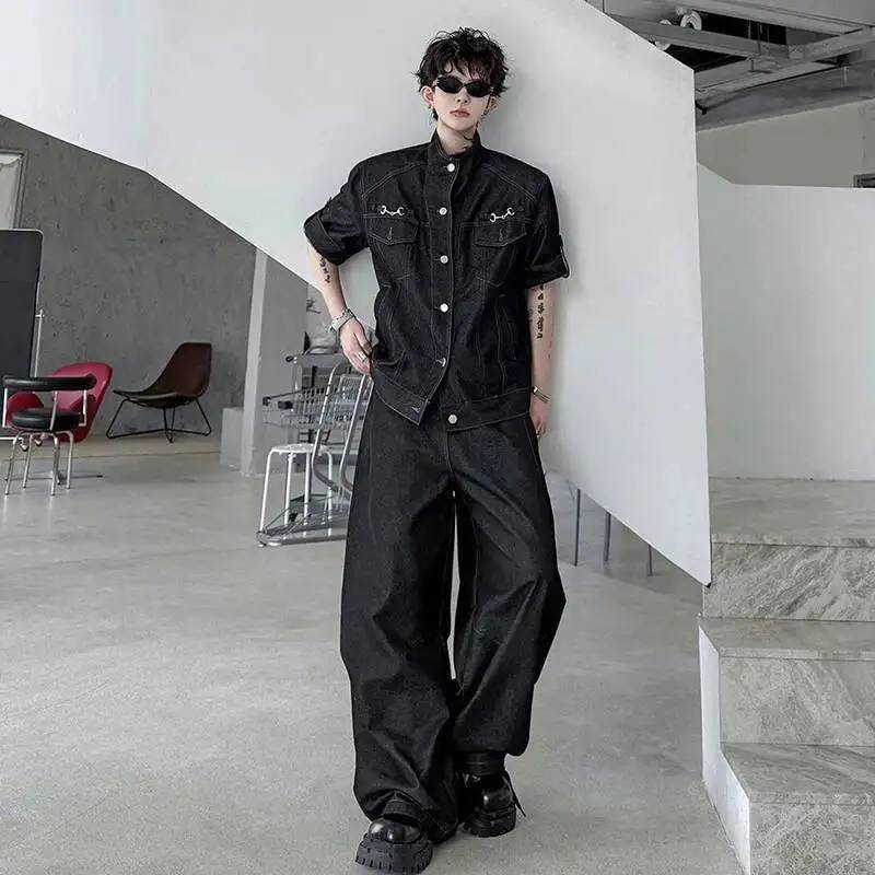 LUZHEN Conjunto Masculino de V - Jeans avaliação e preço