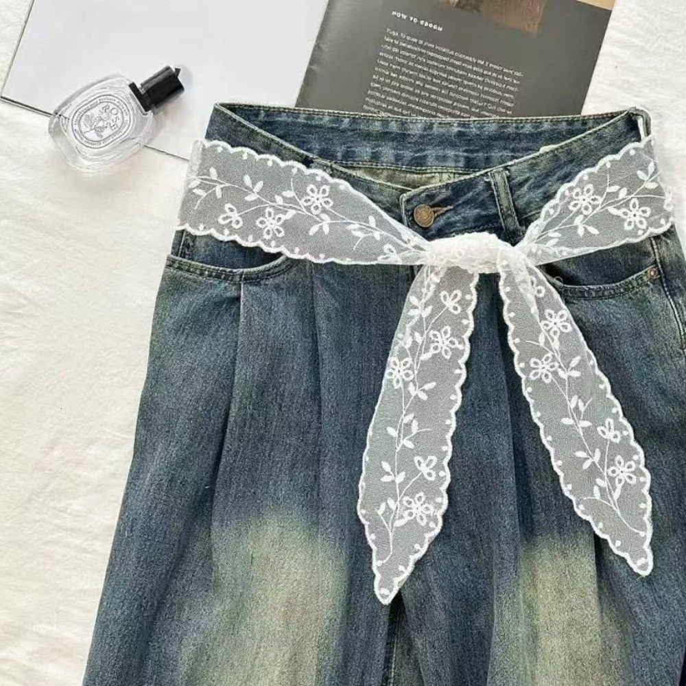 Cinto de Renda Branco Doce par - Jeans avaliação e preço