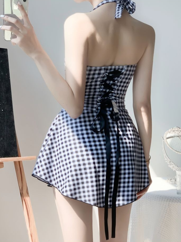 Novo 2026 Maiô Feminino Inteir - Skirts avaliação e preço