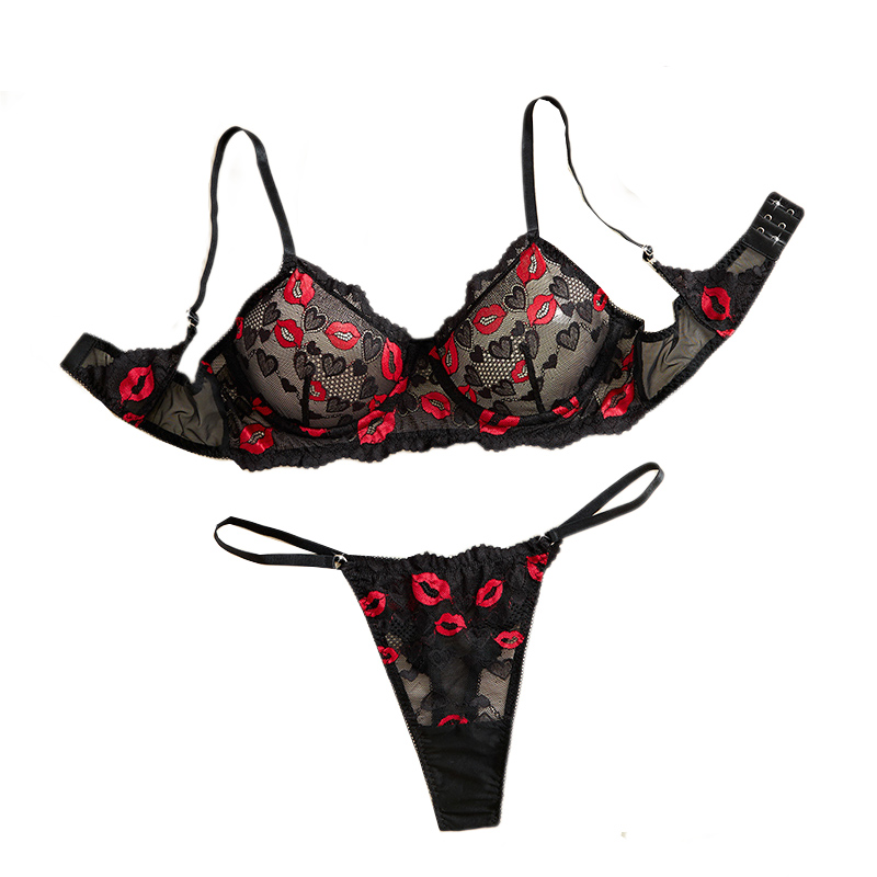 Conjunto de lingerie sexy com  - Lingerie avaliação e preço
