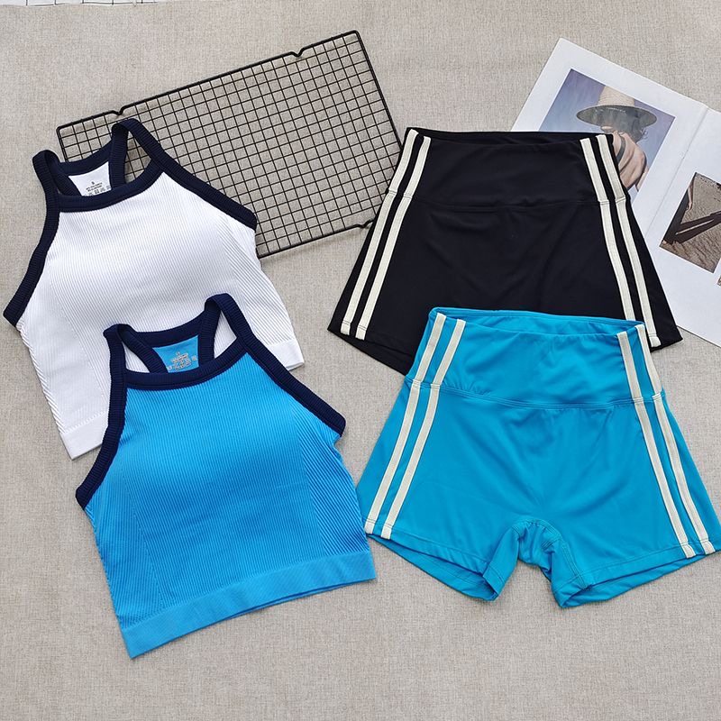 Conjuntos de Treino para Mulhe - Seamless Ribbed Workout Tank Top avaliação e preço