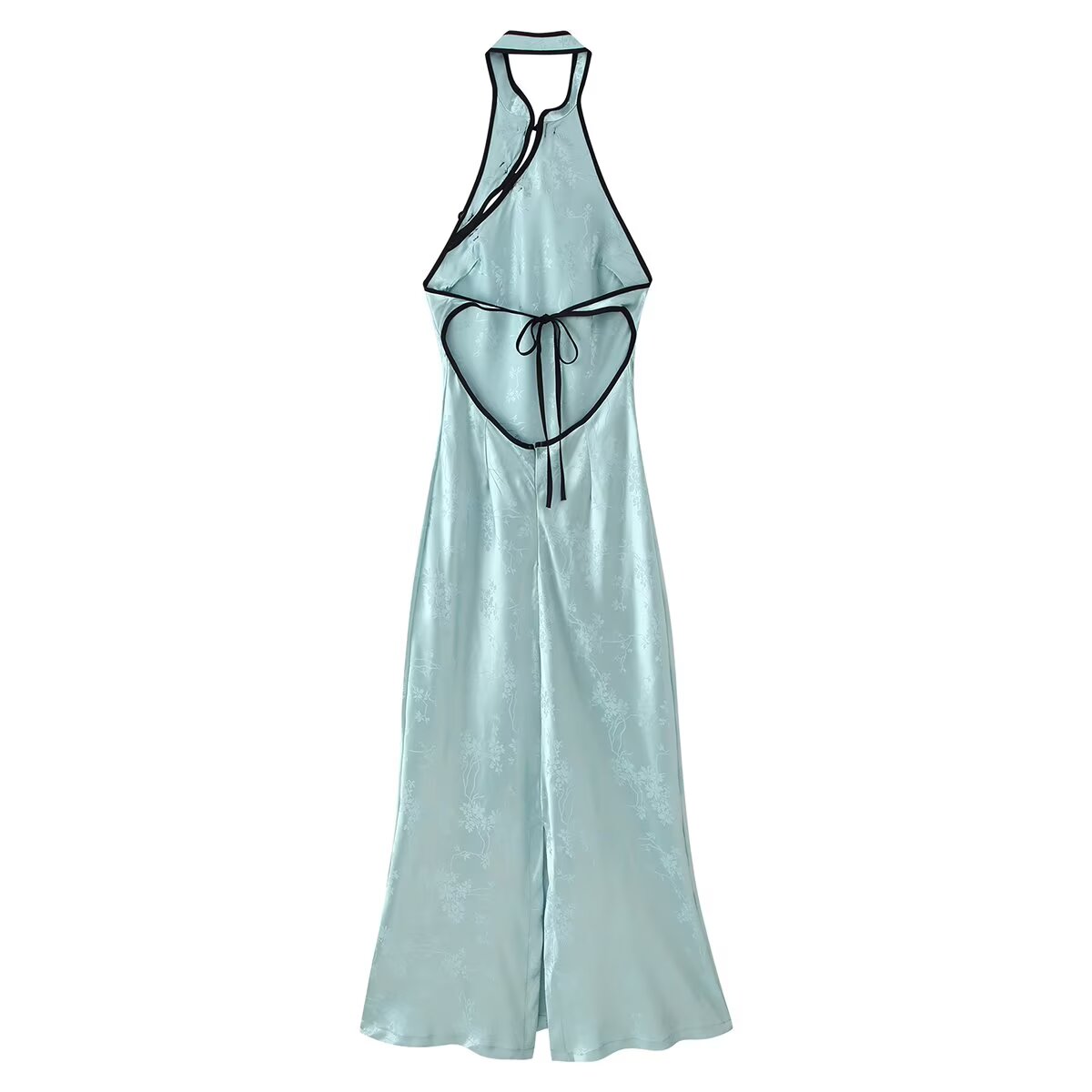 Vestido Midi Feminino Elegante - French Vintage Floral Midi Dress avaliação e preço