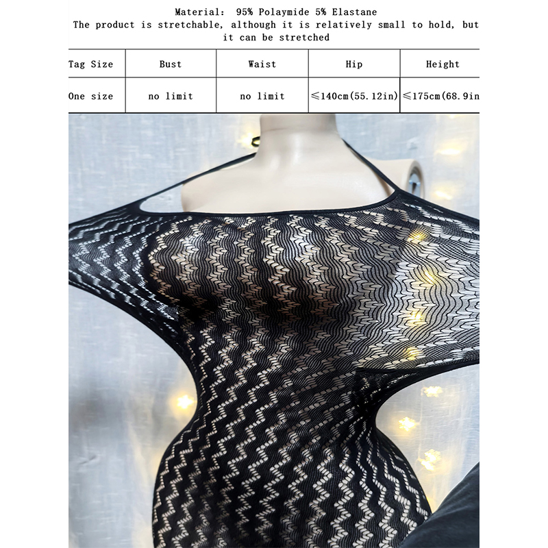 Vestido de Praia em Rede para  - Sexy Mesh Sheer Bodycon Dress avaliação e preço