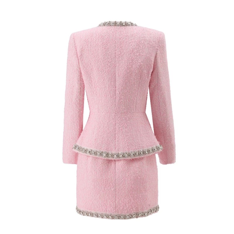 Conjunto Feminino Premium em T - Tweed Two Piece Blazer Dress avaliação e preço