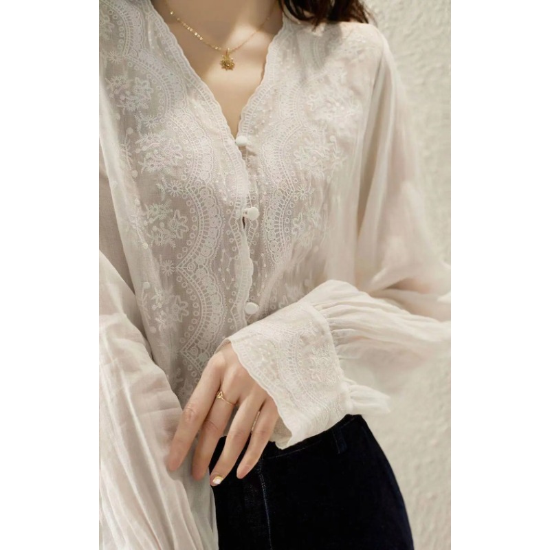 GELITAYIN Blusa de linho de ma - Casual Loose Linen Shirt Dress avaliação e preço