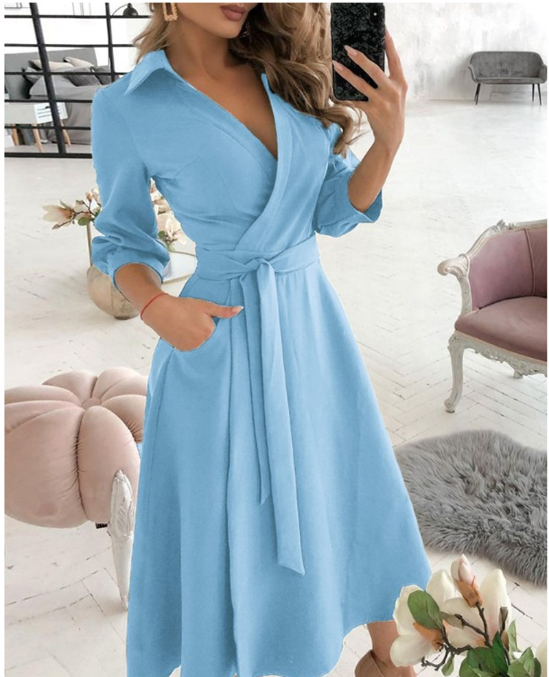 Mulheres vestido de impressão  - French Vintage Floral Midi Dress avaliação e preço