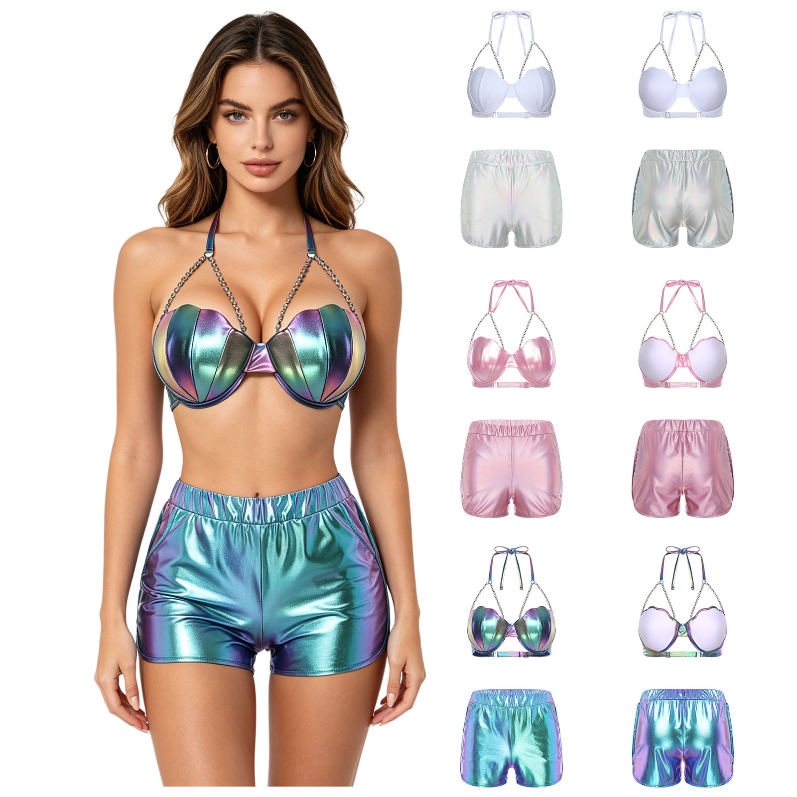 Conjunto de tankini feminino m - Tops avaliação e preço