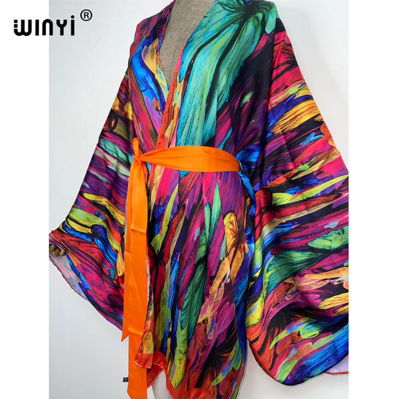 Winyi elegante praia bikini do - Boho Summer Beach Maxi Dress avaliação e preço