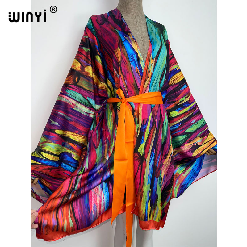 Winyi elegante praia bikini do - Boho Summer Beach Maxi Dress avaliação e preço